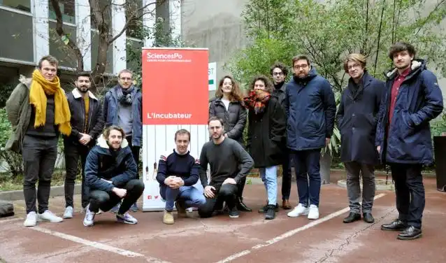 Les fondateurs des startups incubées - @Thomas Arrivé - Sciences Po