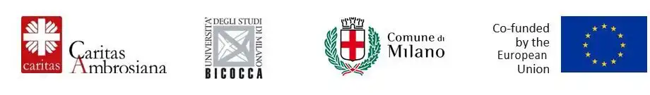 Caritas Ambrosiana, Biococca, Comune de Milano, Co-funded by the European Union