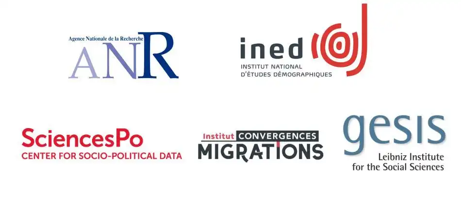 ANR, INED Sciences Po, CDSP, Institut Convergences migrations, Gesis Leibniz Institute for the Social Sciences