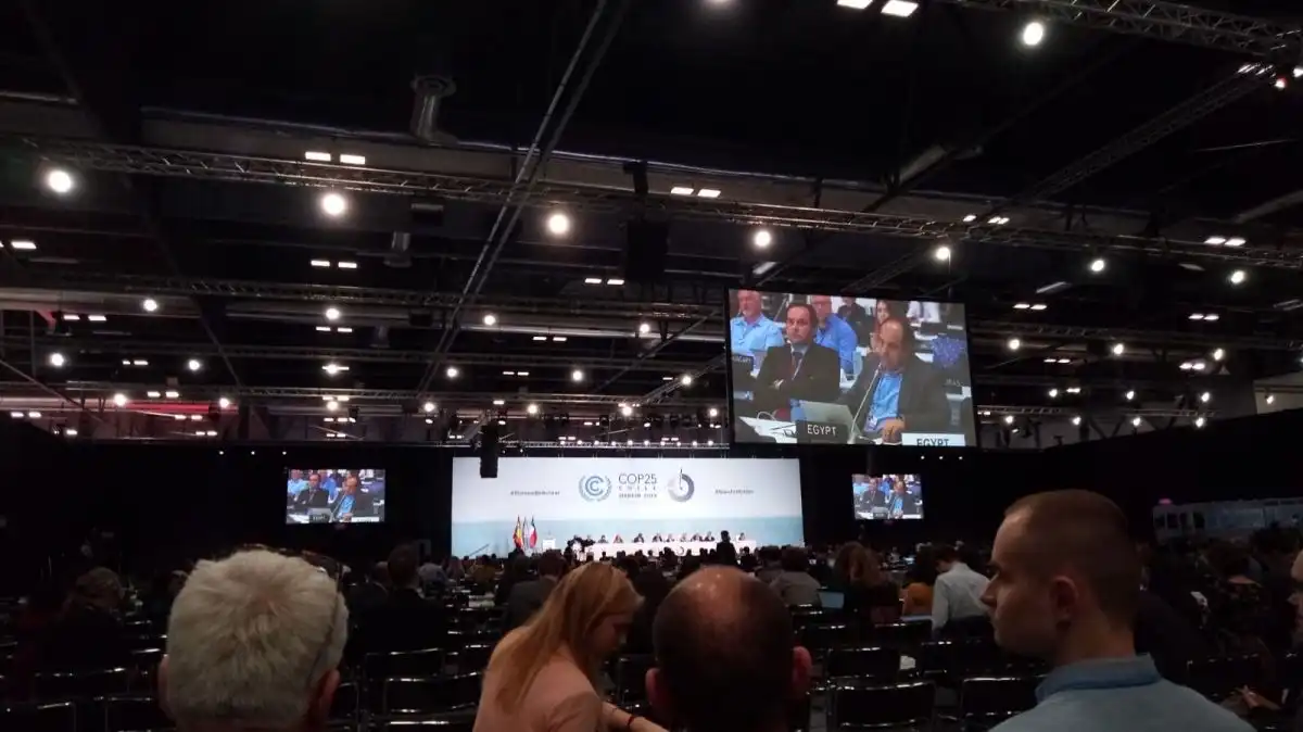 COP 25 Day 3. Photo by Carola Kloeck