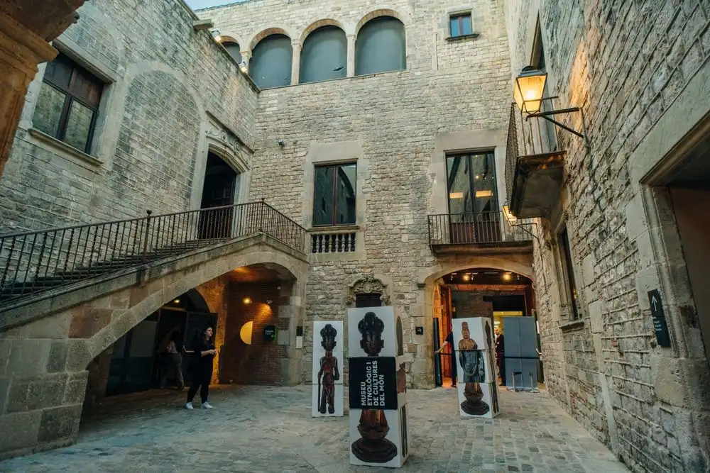 Entry of the Picasso museum in Barcelona, May 2024.