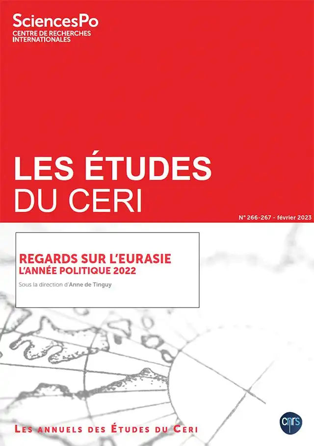 CouvertureAnne de Tinguy (dir.) Regards sur l’Eurasie. L’année politique 2022