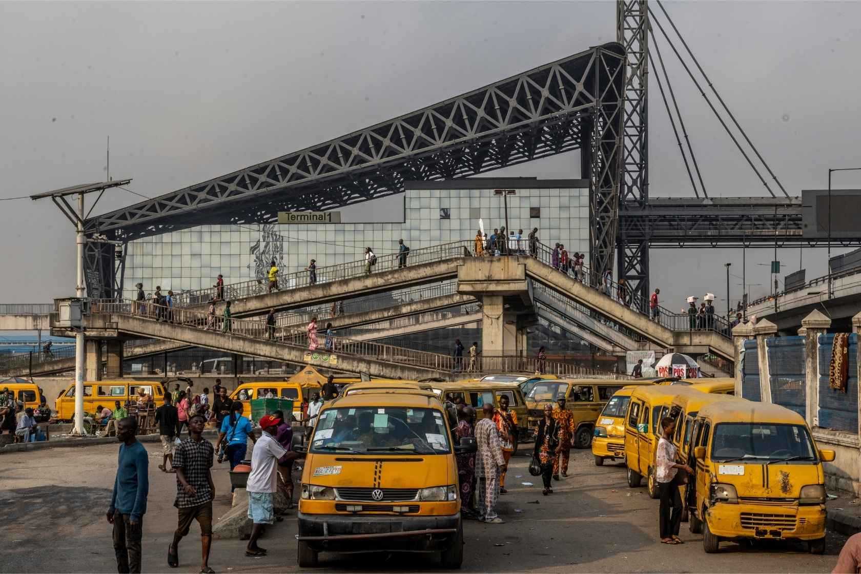 Gare routière d'Oshodi à Lagos