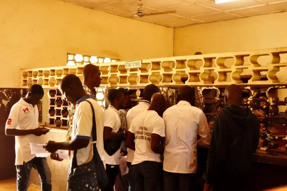 Sous préfecture de Bouaflé, Côte d'Ivoire, janvier 2019.