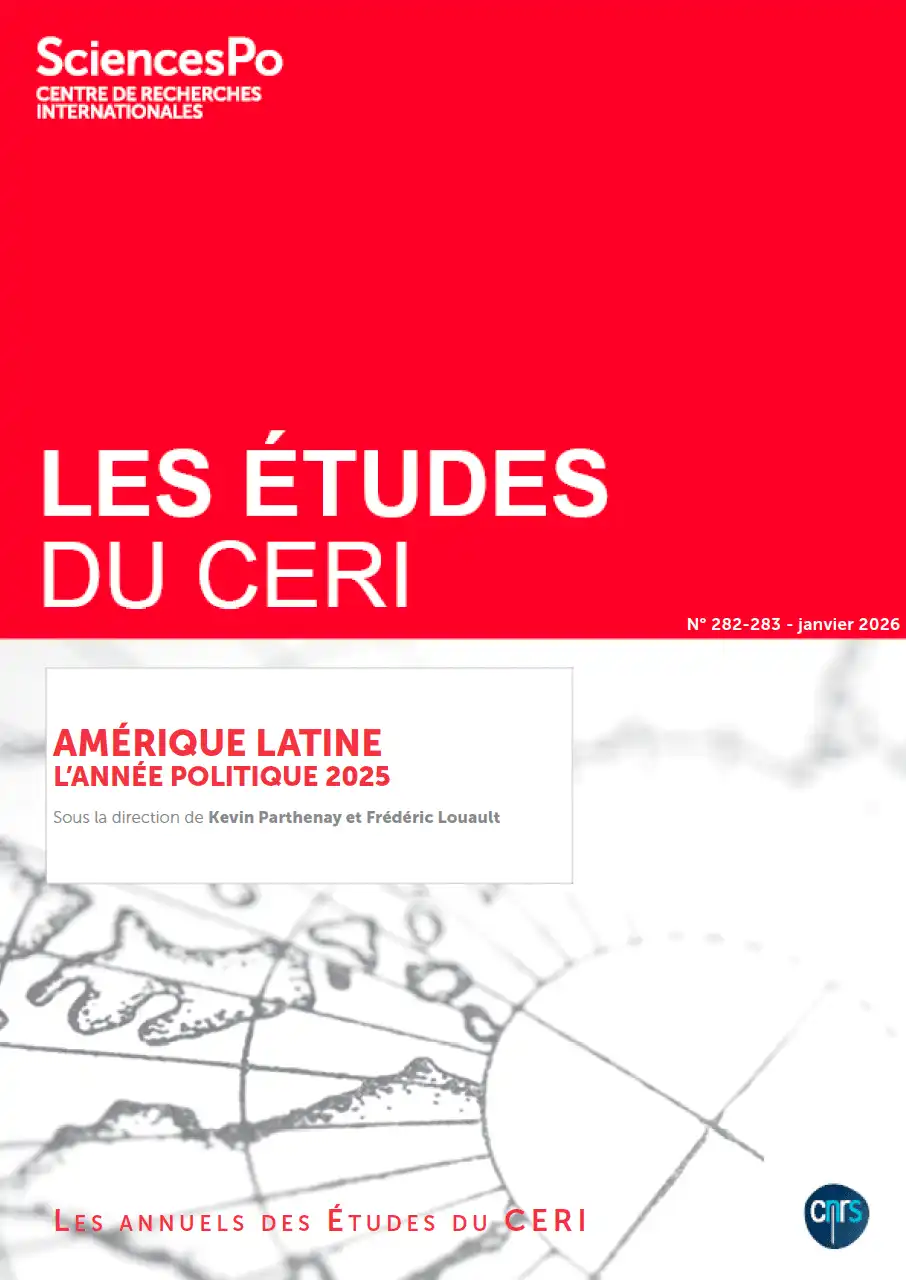 Couv.: Amérique latine. L’Année politique 2025, Sous la direction de Kevin Parthenay et Frédéric Louault