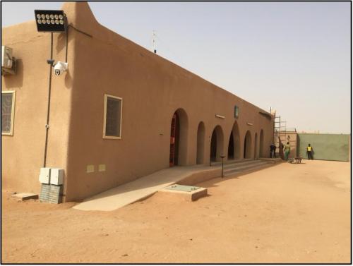Bâtiment de la mission EUCAP Sahel, Agadez, Niger