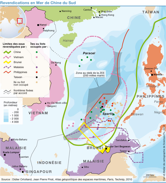 mer de chine méridionale