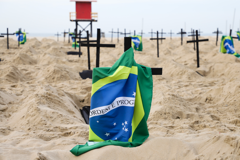 Rio de Janeiro COVID NGO Protest. Copyright: Shutterstock