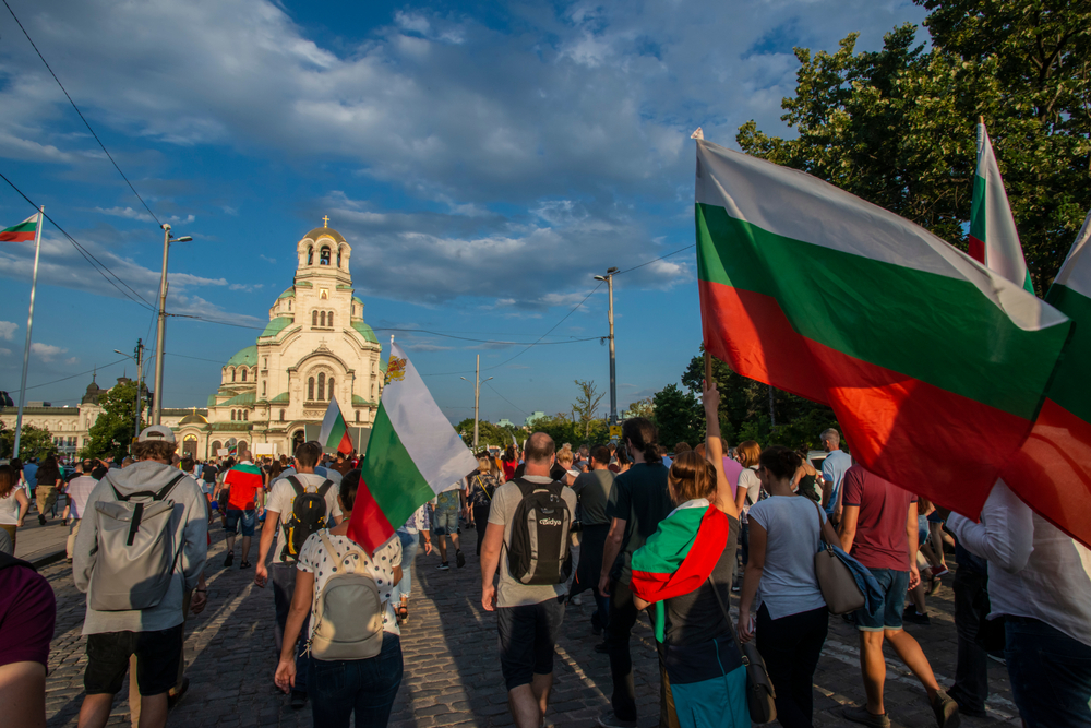 Manifestations Bulgarie 2020 Photo copyright: shutterstock
