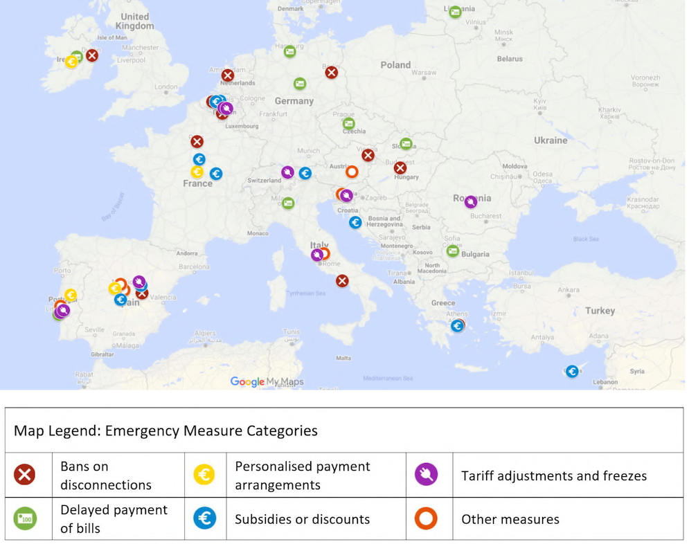 COVID19 Energy Map