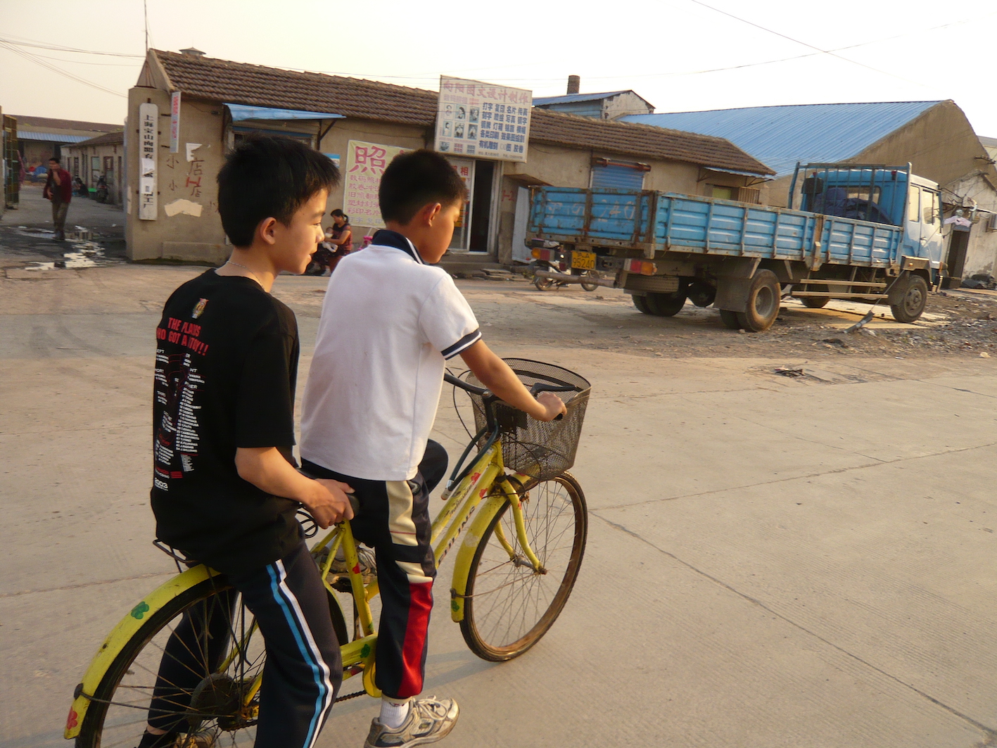 Children in urban China. Photo by Camille Salgues