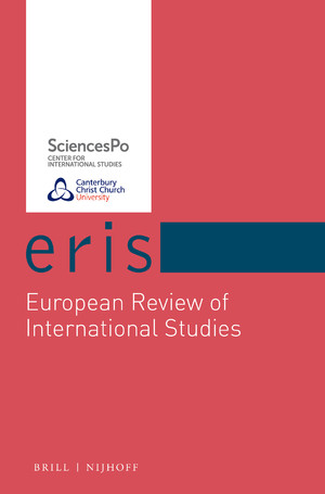 ERIS Brill vol 8 issue 3 ERIS Brill vol 8 issue 3