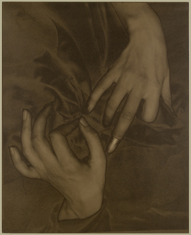 Georgia O’Keeffe—Hands and Thimble, by Alfred Stieglit CCO Public Domain AIC