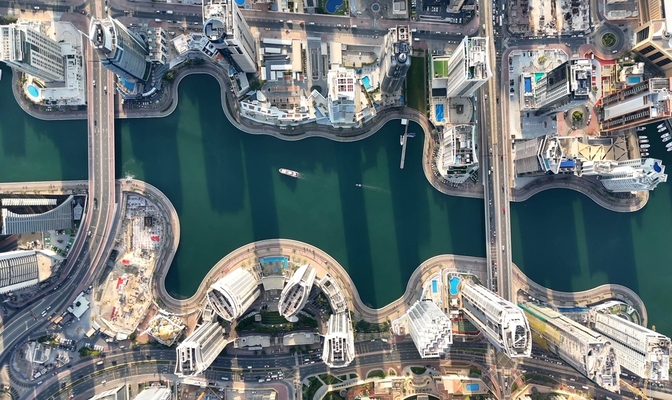 Dubai Marina by Bodrumsurf for Shutterstock
