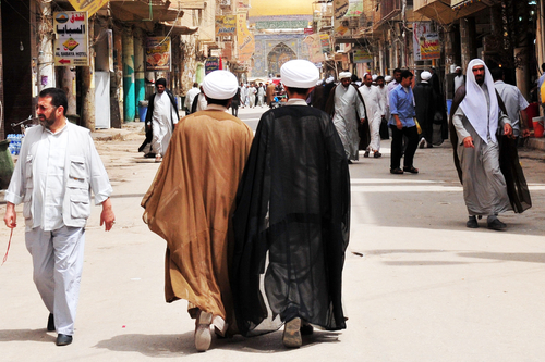 Najaf Iraq. Sunnis and Shia Laurence Louer