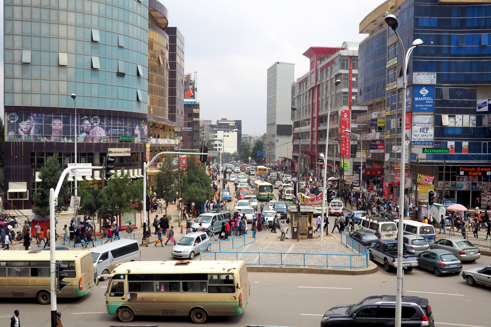 Addis Ababa, Ethiopia, July 2018. Copyright: Shutterstock