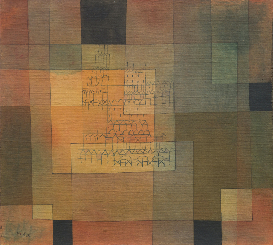 Polyphonic Architecture by Paul Klee, Public Domain
