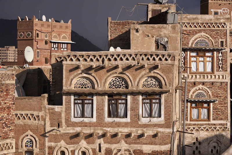 Vieille ville de Sanaa. Photo de Rod Waddington