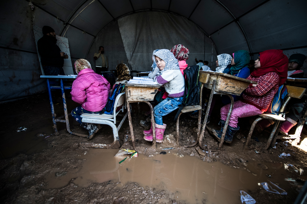 School in Syria during War. Copyright: Shutterstock