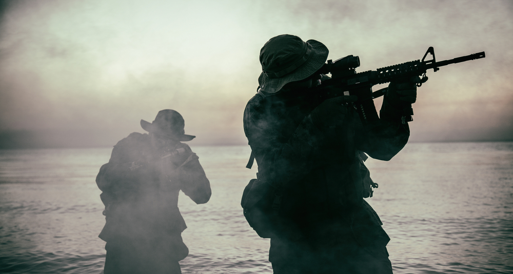 War combatants. Copyright: Shutterstock