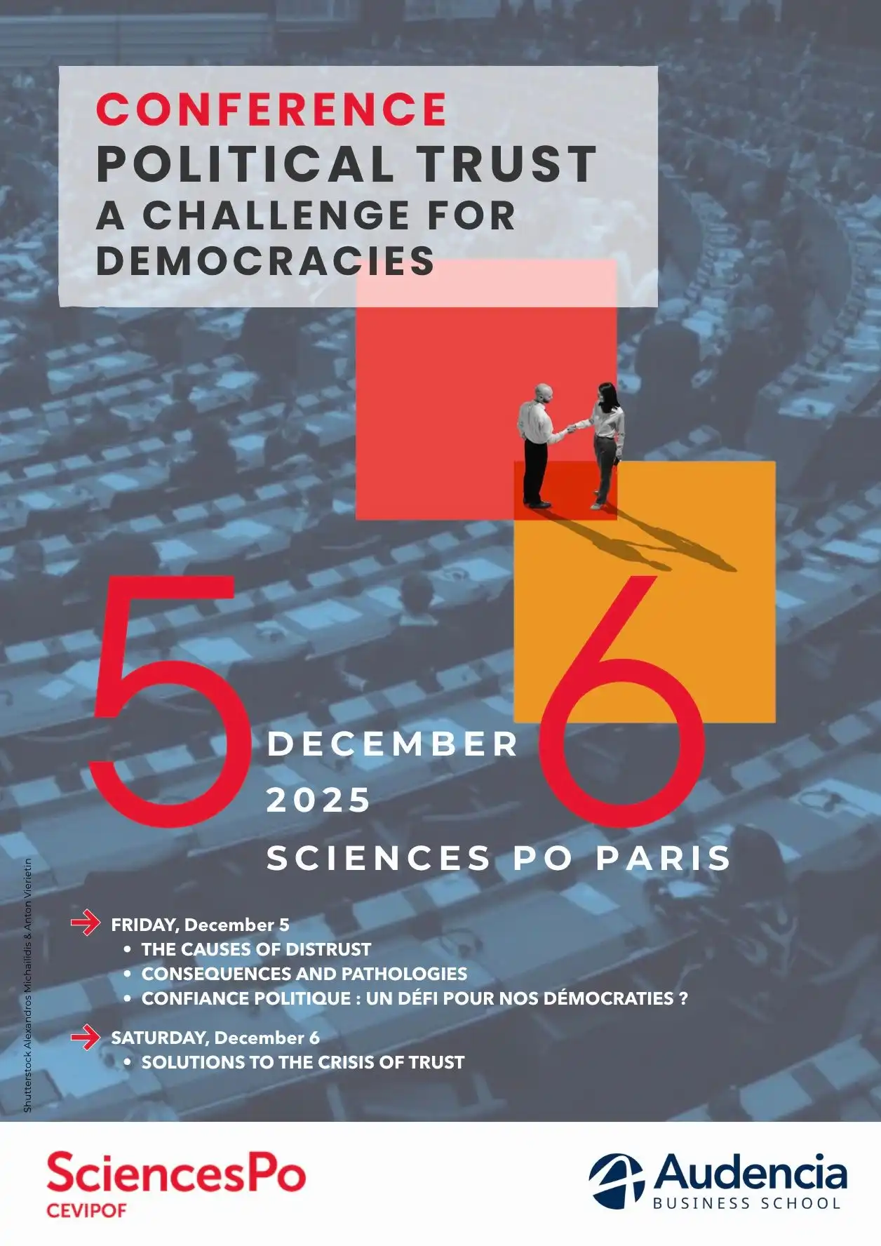 Cover of the Conference Political Trust CEVIPOF