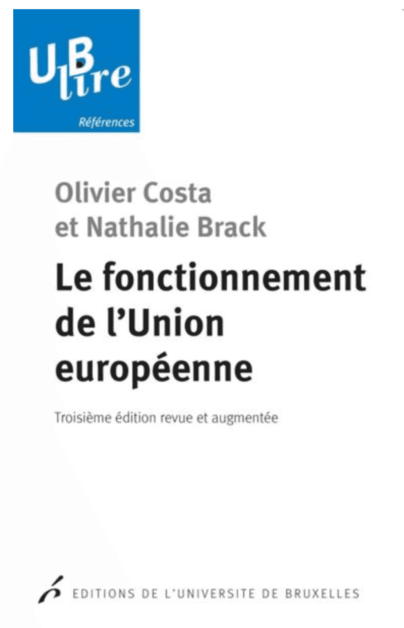 Le fonctionnement de l'Union européenne