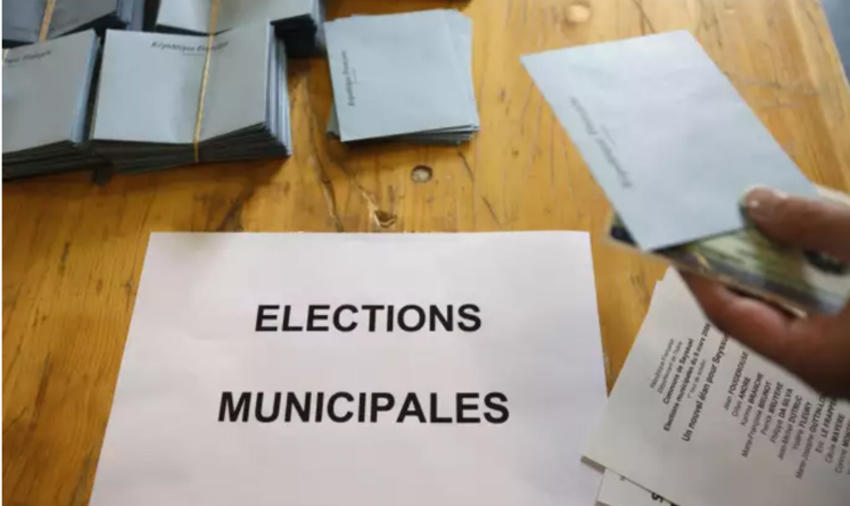 Bulletin de vote pour une élection municipale  GODONG / PHOTONONSTOP