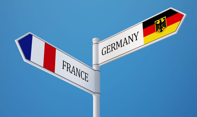 Flags France Germany crédit @Shutterstock