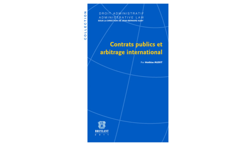 Contrats publics et arbitrage international