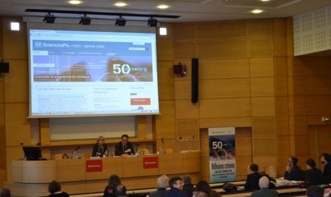Session ouverture de colloque 50ans.org, Ch. Musselin et O. Borraz