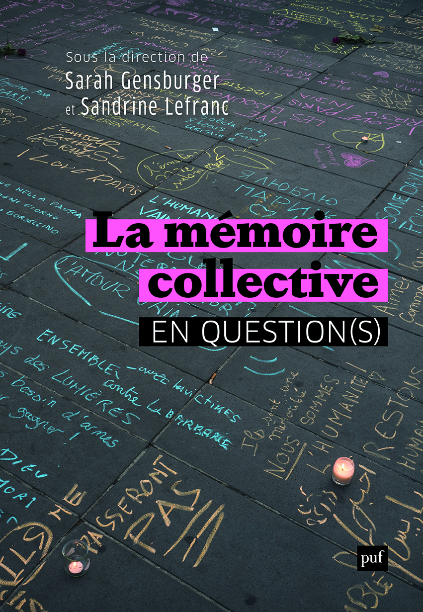 livre La mémoire collective en question(s), de S. Gensburger et S. Lefranc (dir)