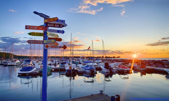 Egg Harbor Sunset (Elvis Kennedy, CC BY-NC-ND 2.0)