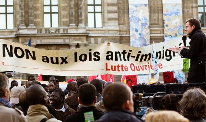 Photo William Hamon, Non aux lois anti-immigrés (2007), CC BY-NC-ND 2.0