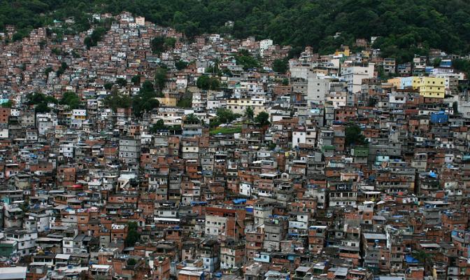 Les favelas à Rio