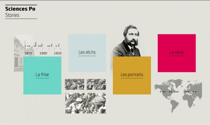 La fresque historique de Sciences Po
