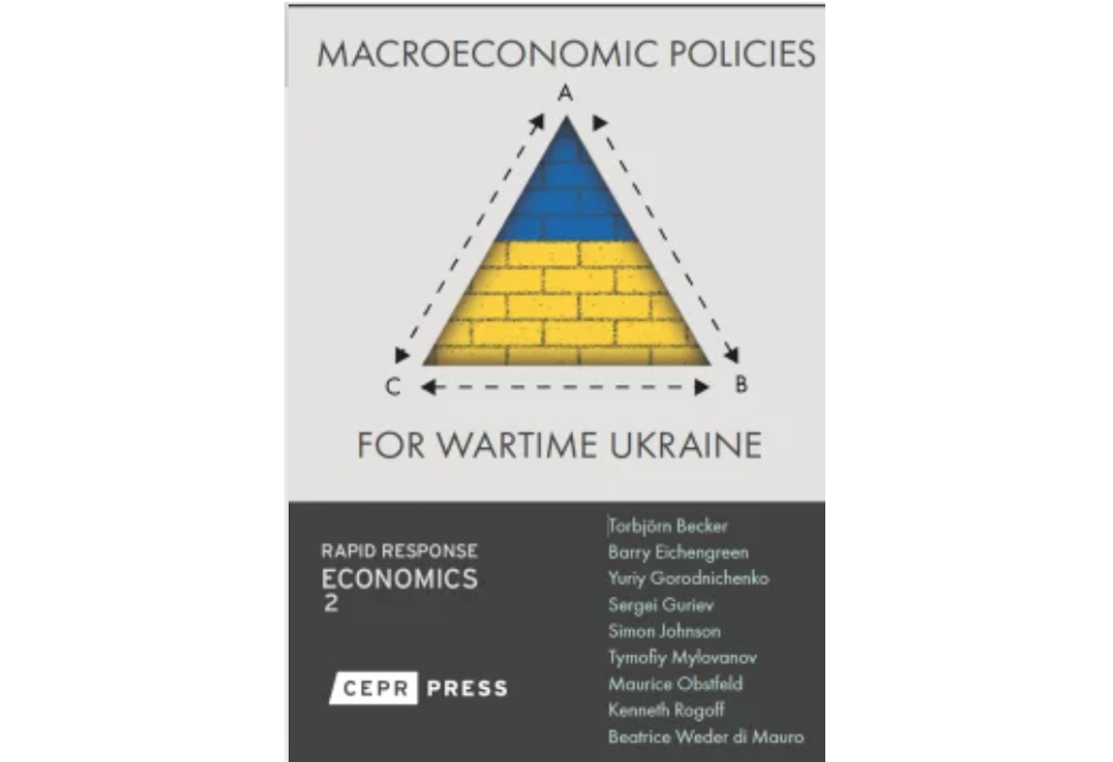 Cover of Macroeconomic Policies for Wartime Ukraine Report