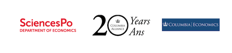 Logos of the Department, Columbia Alliance, and Columbia Department of Econnomics