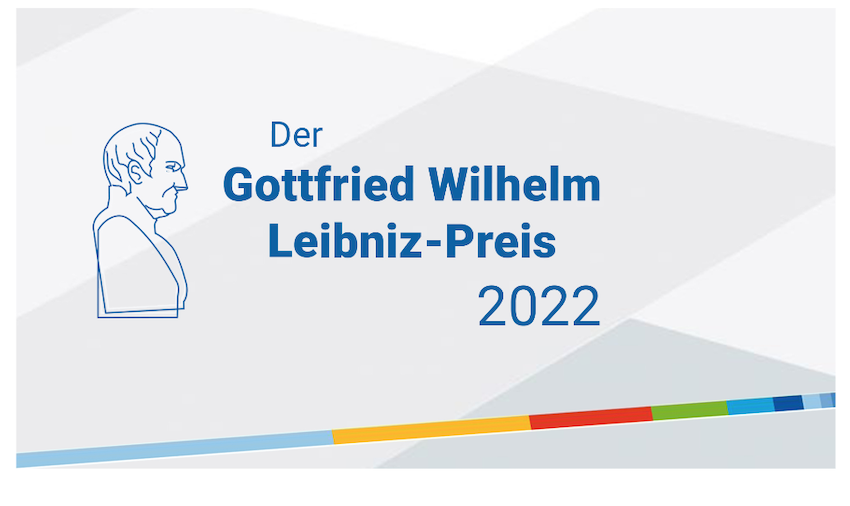 Logo 2022 Gottfried Wilhelm Leibniz-Preis