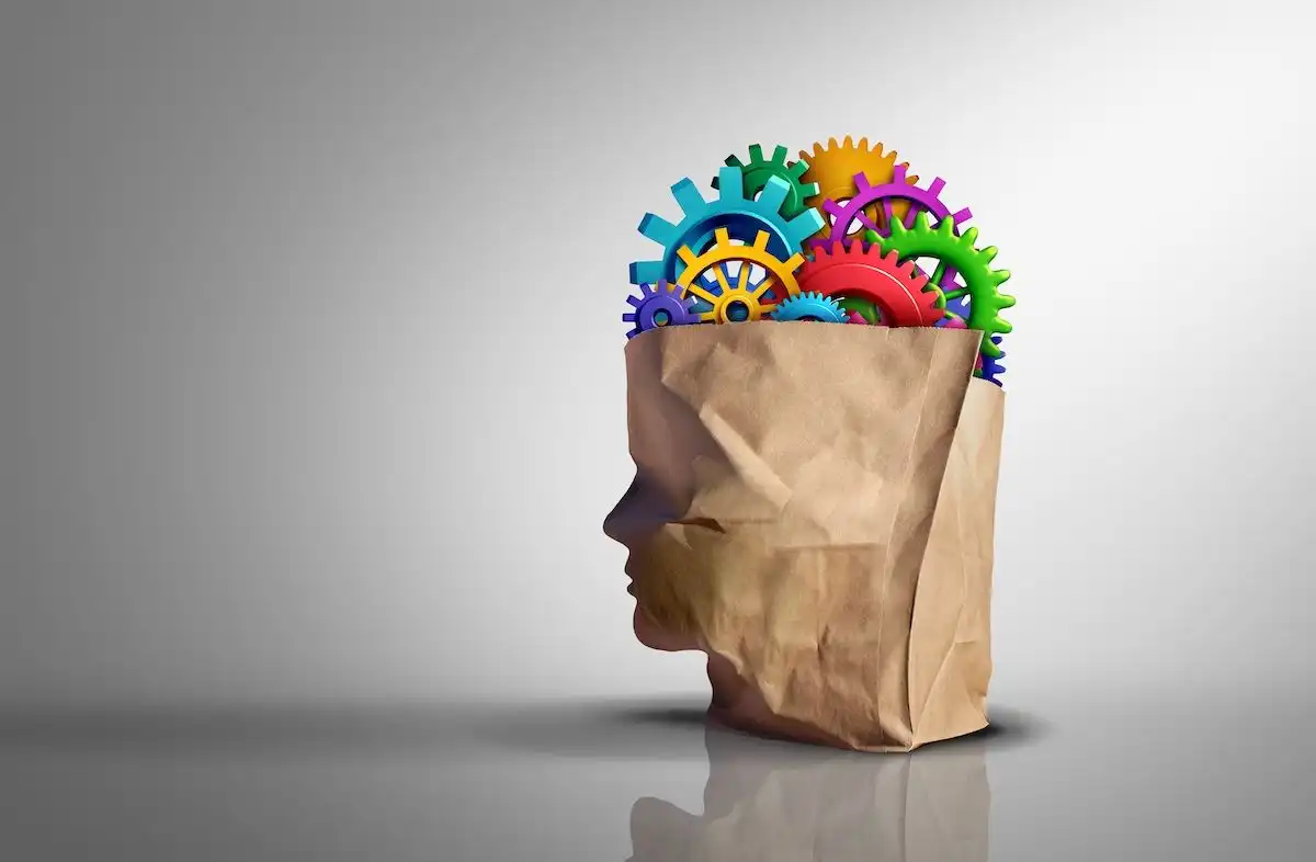 Consumer market trends and behavioral economics as symbol of grocery shopping or supermarket logistics as customer behavior strategy 3D illustration elements.
