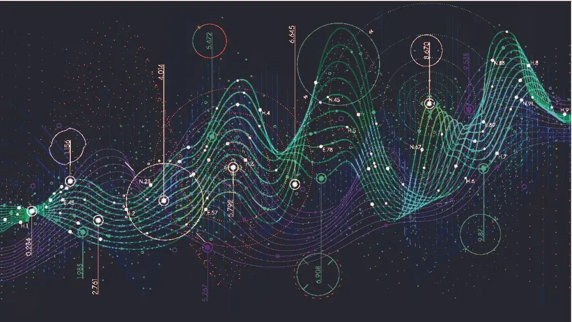 Stylised calendar data