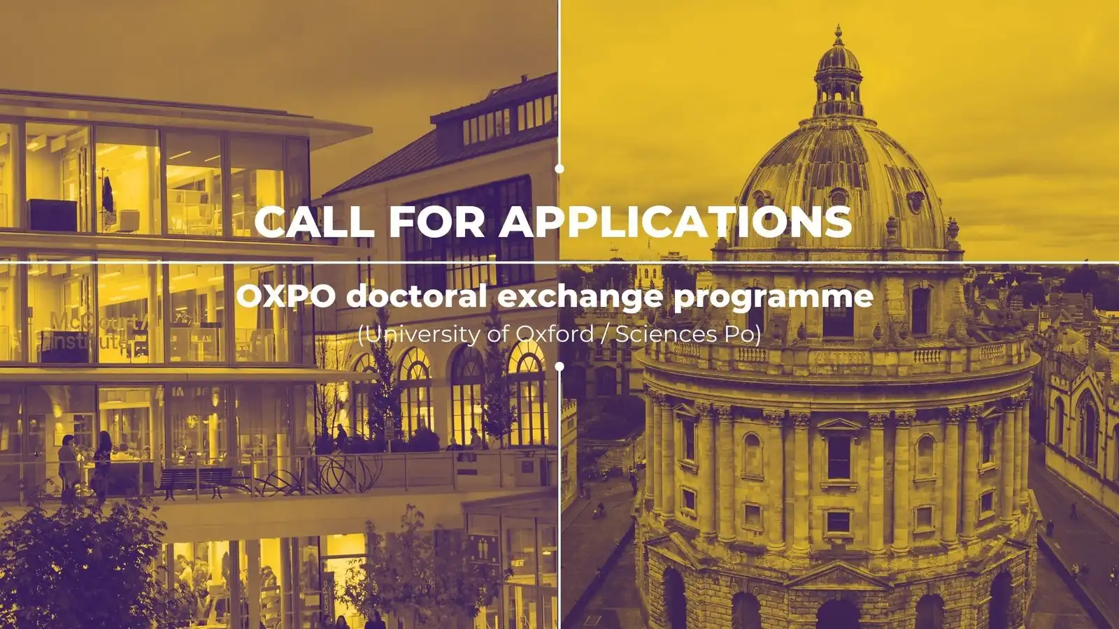 Oxpo - doctoral exchange programme