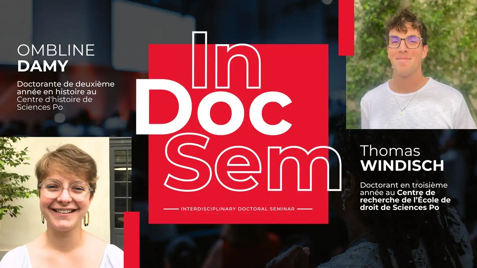 InDocSem avec Ombline Damy & Thomas Windisch