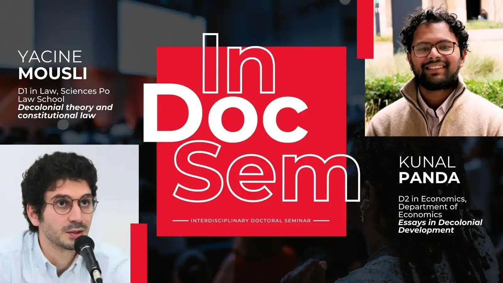 Indocsem with Kunal PANDA & Yacine MOUSLI