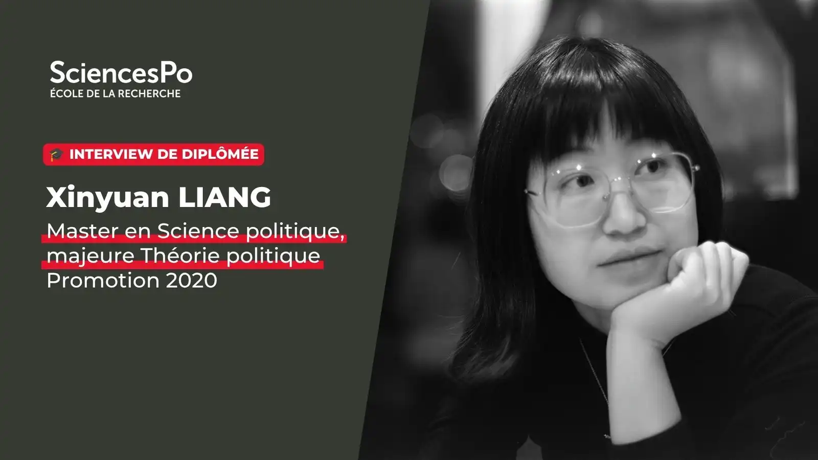 Xinyuan LIANG, master de science politique (promotion 2020)