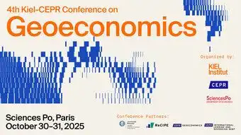 Abstract visual fro the 4th Kiel-CEPR Geoconomics Conference