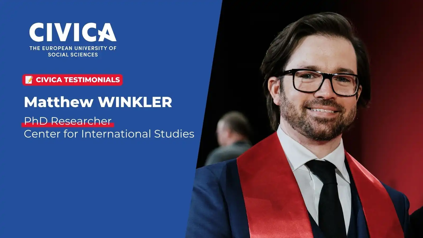 CIVICA Testimonial Matthew WINKLER
