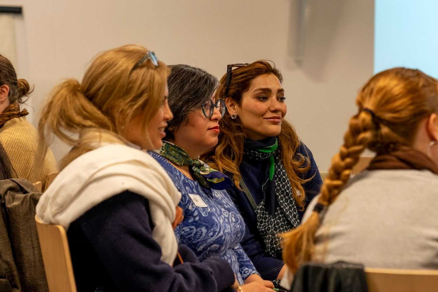 Women at a UniR workshop