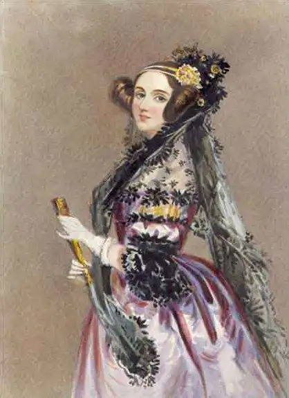 Sciences Po - Painted portrait of Ada Lovelace