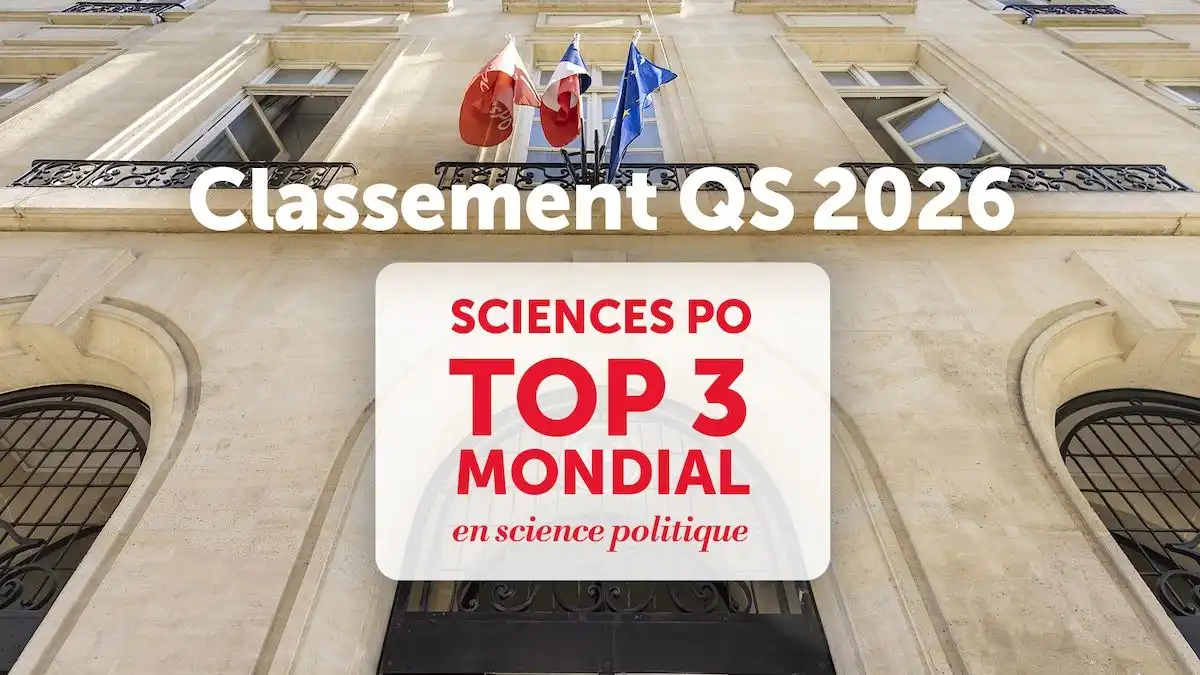 Classement QS 2026, Sciences Po Top 3 mondial en science politique