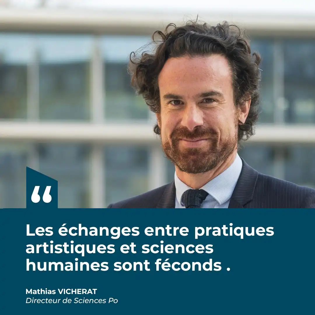 Mathias Vicherat : les échanges entre pratiques artistiques et sciences humaines sont féconds.
